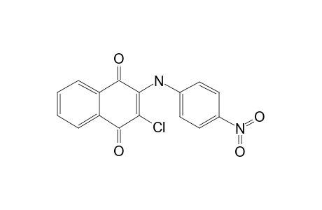 2-Chloro-3-[(4-nitrophenyl)amino]naphthalene-1,4-dione