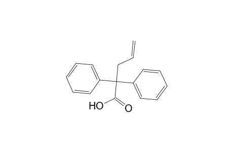 2,2-Diphenyl-4-pentenoic acid
