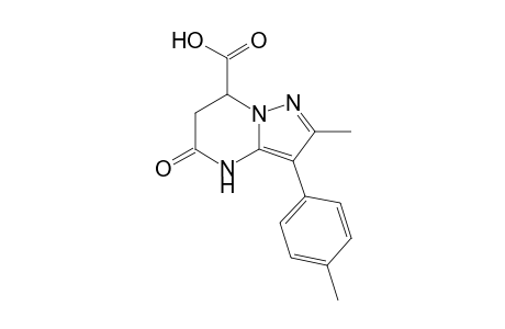 2-Methyl-3-(4-methylphenyl)-5-oxo-4,5,6,7-tetrahydropyrazolo[1,5-a]pyrimidine-7-carboxylic Acid