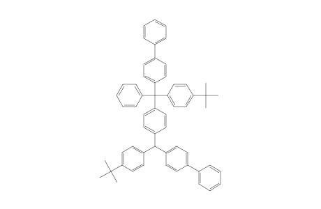 1-[(4-BIPHENYLYL)-(4-TERT.-BUTYLPHENYL)-PHENYLMETHYL]-4-[(4-BIPHENYLYL)-(4-TERT.-BUTYLPHENYL)-METHYL]-BENZENE