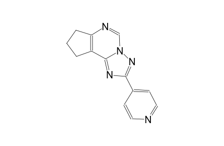 7H-cyclopenta[e][1,2,4]triazolo[1,5-c]pyrimidine, 8,9-dihydro-2-(4-pyridinyl)-