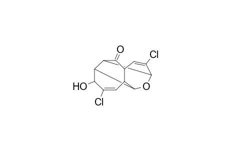 5,2,9-Ethanylylidene-1-benzoxepin-11-one, 3,7-dichloro-2,5,5a,8,9,9a-hexahydro-8-hydroxy-, (2.alpha.,5.alpha.,5a.beta.,8.beta.,9.alpha.,9a.beta.,10S*)-