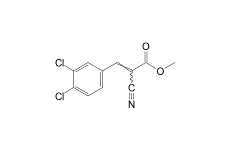 alpha-cyano-3,4-dichlorocinnamic acid, methyl ester