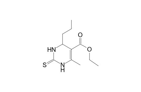 6-Methyl-4-propyl-2-thioxo-1,2,3,4-tetrahydro-pyrimidine-5-carboxylic acid ethyl ester