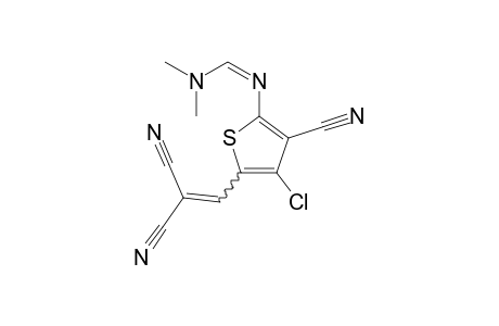 Methanimidamide, N'-[4-chloro-3-cyano-5-(2,2-dicyanoethenyl)-2-thienyl]-N,N-dimethyl-