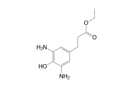 3,5-diamino-4-hydrocinnamic acid, ethyl ester