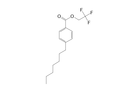 4-Heptylbenzoic acid, 2,2,2-trifluoroethyl ester