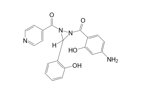 1-(4-aminosalicyloyl)-3-(o-hydroxyphenyl)-2-isonicotinoyldiaziridine