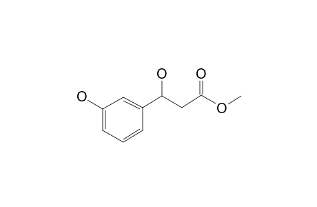 Benzenepropanoic acid, .beta.,3-dihydroxy-, methyl ester