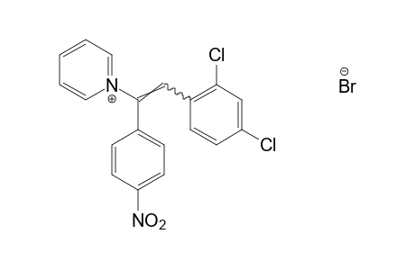 1-[2,4-dichloro-α-(p-nitrophenyl)styryl]pyridinium bromide