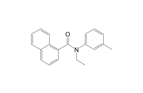 1-Naphthamide, N-ethyl-N-(3-methylphenyl)-