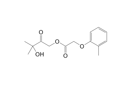 3-Hydroxy-3-methyl-2-oxobutyl 2-(o-tolyloxy)acetate