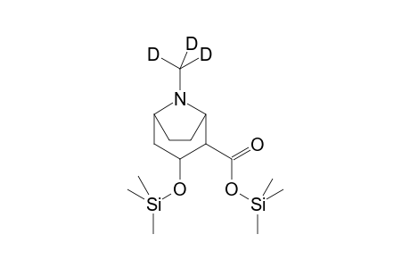 Cocaine-M (ecgonine)-D3 2TMS        @