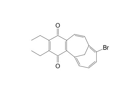 11-Bromo-4,5-diethyltricyclo[8.4.1.0(2,7)]pentadeca-1(14),2(7),4,8,10,12-hexaene-3,6-dione