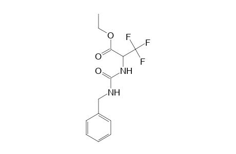 Ethyl 2-(3-benzylureido)-3,3,3-trifluoropropionate