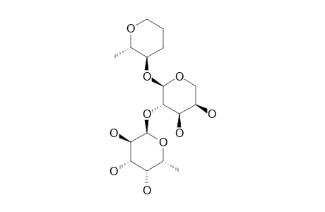 1,2,3,6-TETRADEOXY-4-O-[2-O-(ALPHA-L-FUCOPYRANOSYL)-ALPHA-L-ARABINOPYRANOSYL]-D-ERYTHRO-HEXOPYRANOSE