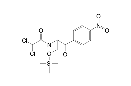 Chloramphenicol, [R-(R*,R*)]-, tms derivative