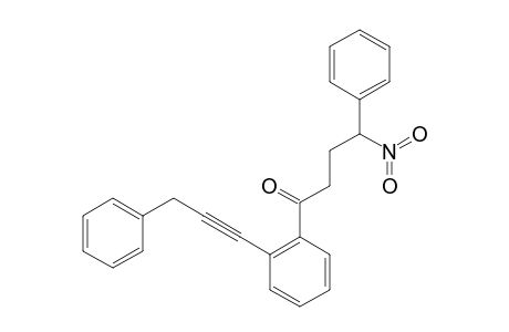 4-NITRO-4-PHENYL-1-[2'-(3''-PHENYLPROP-1''-YNYL)-PHENYL]-BUTAN-1-ONE