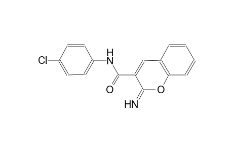 N-(4-chlorophenyl)-2-imino-2H-chromene-3-carboxamide