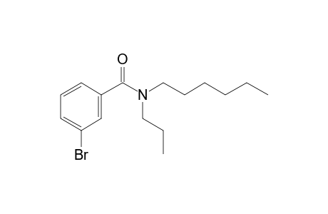 Benzamide, 3-bromo-N-propyl-N-hexyl-