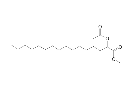 Hexadecanoic acid, 2-hydroxy-, methyl ester, acetate