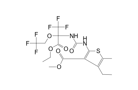 3-thiophenecarboxylic acid, 2-[[[[1-(ethoxycarbonyl)-2,2,2-trifluoro-1-(2,2,2-trifluoroethoxy)ethyl]amino]carbonyl]amino]-4-ethyl-5-methyl-, methyl