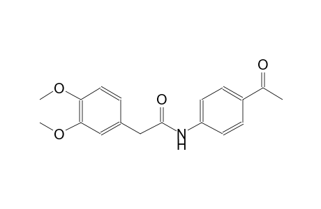 N-(4-acetylphenyl)-2-(3,4-dimethoxyphenyl)acetamide