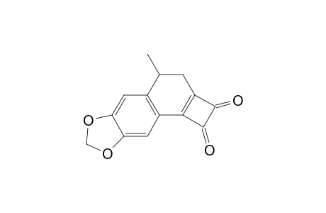 4-Methyl-3,4-dihydrocyclobuta[5,6]naphtho[2,3-d][1,3]dioxole-1,2-dione