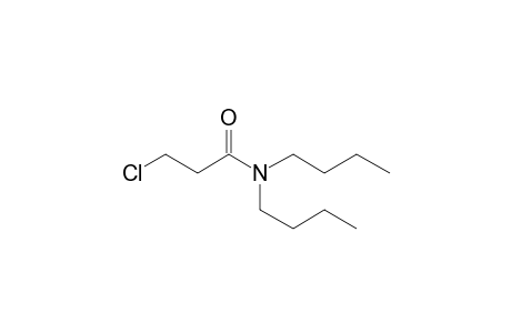 Propanamide, N,N-dibutyl-3-chloro-