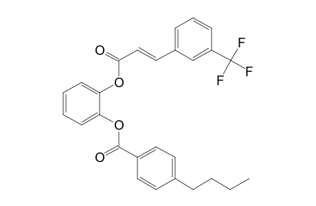 1,2-Benzenediol, o-(4-butylbenzoyl)-o'-(trans-3-trifluoromethylcinnamoyl)-