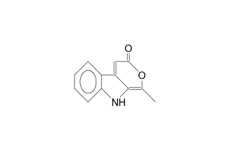 1-Methylpyrano[3,4-b]indol-3(9H)-one