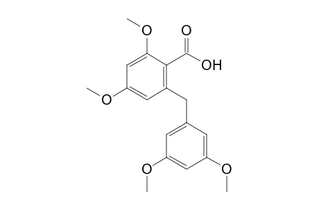 2,4-DIMETHOXY-6-(3,5-DIMETHOXYPHENYL)-METHYL)-BENZOIC-ACID