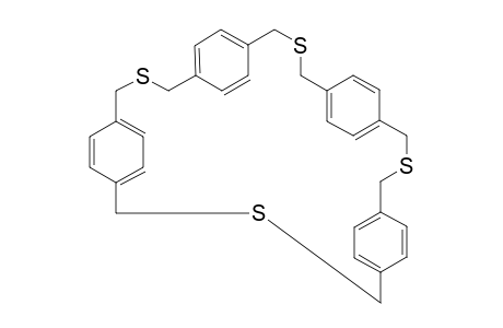 2,11,20,29-tetrathia[3(4)](1,2)(1,4)(1,2)(1,4)cyclophane