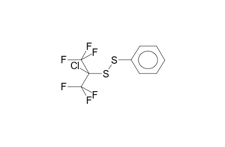 ALPHA-CHLOROHEXAFLUOROISOPROPYL PHENYL DISULPHIDE