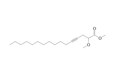 4-Hexadecynoic acid, 2-methoxy-, methyl ester