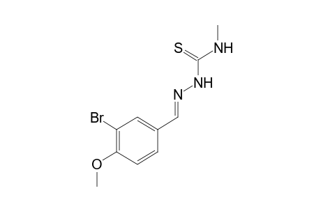 3-bromo-p-anisaldehyde, 4-methyl-3-thiosemicarbazone