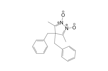 4H-Pyrazole, 3,5-dimethyl-4,4-bis(phenylmethyl)-, 1,2-dioxide, radical ion(1+)