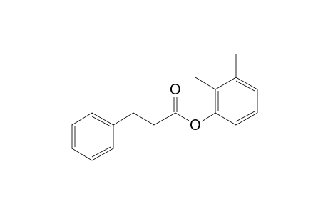 3-Phenylpropionic acid, 2,3-dimethylphenyl ester