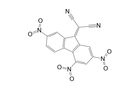 2,4,7-TRINITROFLUORENE-DELTA^9^,^alpha-MALONONITRILE