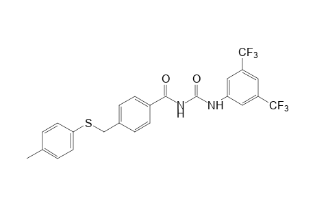 1-(alpha,alpha,alpha,alpha',alpha',alpha'-Hexafluoro-3,5-xylyl)-3-[alpha-(p-tolylthio)-p-toluoyl]urea