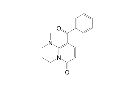 9-BENZOYL-1-METHYL-1,2,3,4-TETRAHYDROPYRIDO-[1,2-A]-PYRIMIDIN-6(7H)-ONE