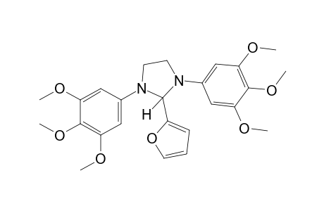 1,3-bis(3,4,5-trimethoxyphenyl)-2-(2-furyl)imidazolidine