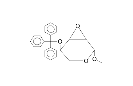 METHYL 4-O-TRITYL-2,3-ANHYDRO-BETA-D-RIBOPYRANOSIDE