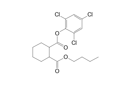 1,2-Cyclohexanedicarboxylic acid, butyl 2,4,6-trichlorophenyl ester