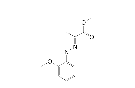 pyruvic acid, ethyl ester, 2-(o-methoxyphenyl)hydrazone