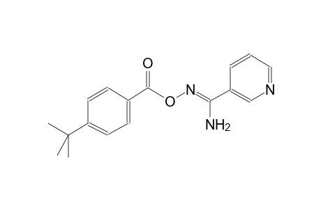 3-pyridinecarboximidamide, N'-[[4-(1,1-dimethylethyl)benzoyl]oxy]-