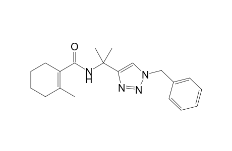 N-[2-(1-Benzyl-1H-1,2,3-triazol-4-yl)propan-2-yl]-2-methylcyclohex-1-ene-1-carboxamide