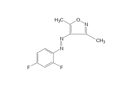 4-[(2,4-difluorophenyl)azo]-3,5-dimethylisoxazole