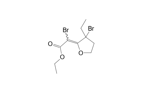 Ethyl Bromo[3-bromo-3-ethyldihydrofuran-2(3H)-ylidene]acetate