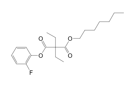 Diethylmalonic acid, 2-fluorophenyl heptyl ester